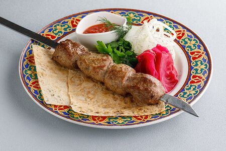 Шашлык из мякоти ягненка