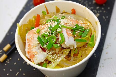 Рис с морепродуктами