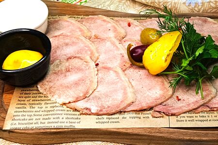 Отварной Телячий Язык