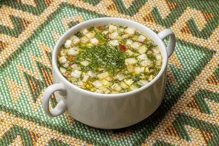 Окрошка на квасе