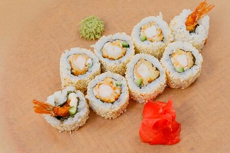 Эби темпура ролл