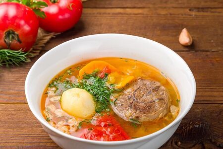 Шурпа с говядиной