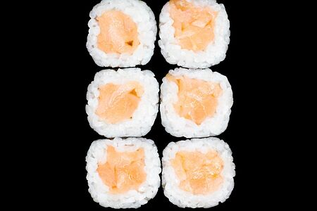 Ролл с лососем