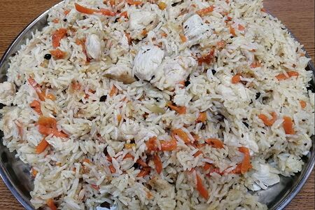 Плов с курицей