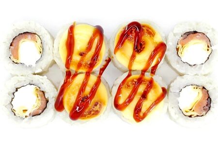 Запеченный ролл Легенда гриль