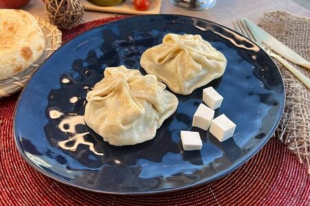 Манты с курицей