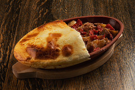 Оджахури с тестом