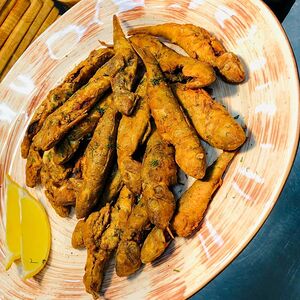 Барабуля жареная