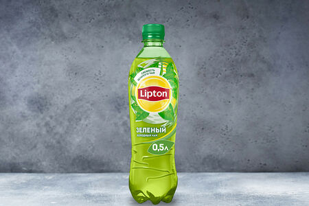 Липтон зеленый чай 0,5