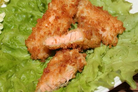 Фиш Панко с семгой