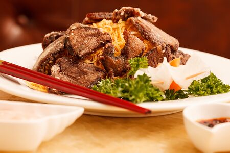 Говядина в особом соусе