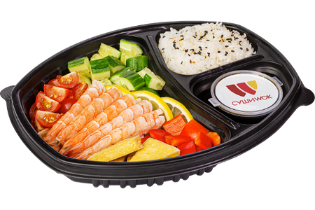 Фит-бокс с креветкой