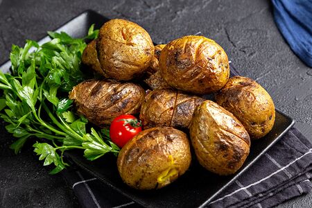 Картофель на мангале