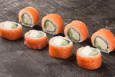 Филадельфия с лососем