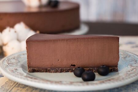 Чизкейк шоколадный