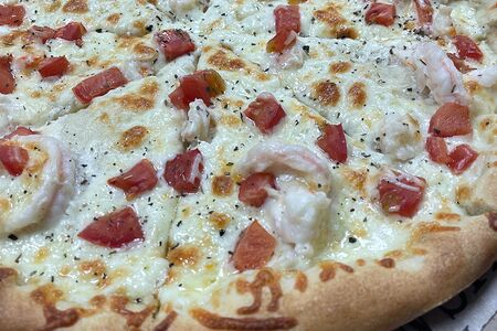 Креветки в сливочном соусе большая