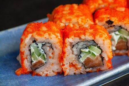 Калифорния с лососем