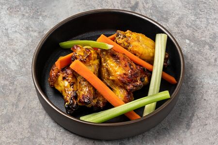 Крылья куриные в горчичном соусе