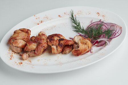 Шашлык из куриного бедра