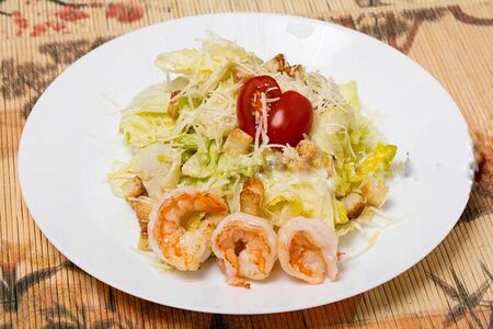 Цезарь с креветками