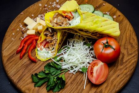 Шаурма сырная max