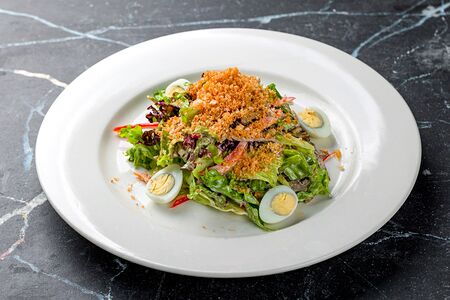 Салат с языком