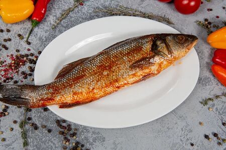 Сибас в маринаде