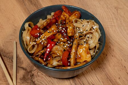 Wok курица терияки