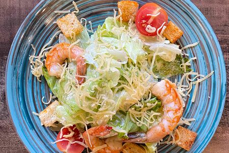 Цезарь с креветками