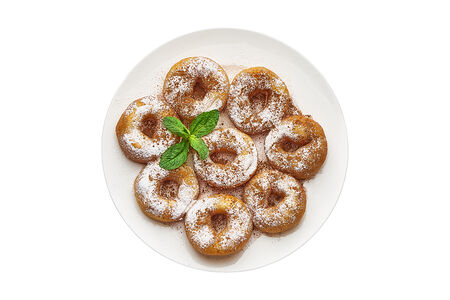 Пончики с корицей и сахарной пудрой (стандарная порция)