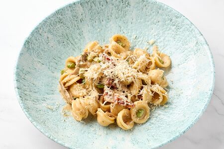 Паста орекьетте с уткой