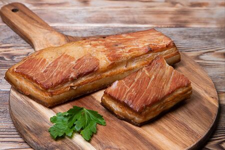 Сало Деревенское копченое