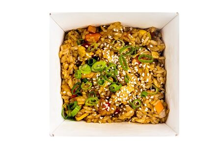 Тяхан со свининой