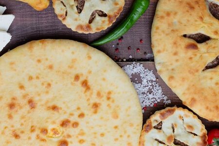 Пирог с картофелем и осетинским сыром