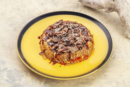 Тяхан с говядиной