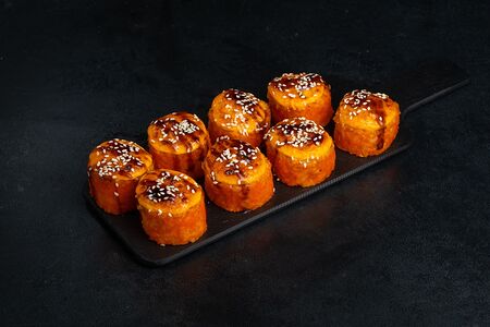 Окунь запечённый