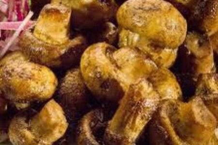 Шампиньоны на углях