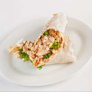 Шаурма на углях с курицей мини