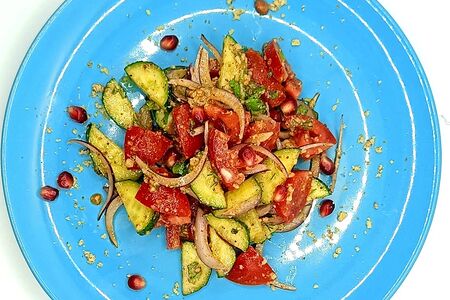 Овощной салат по-грузински