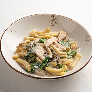 Паста казаречче с индейкой