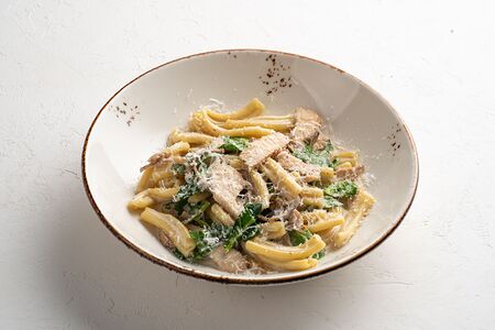 Паста казаречче с индейкой