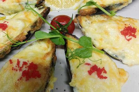 Мидии запеченные