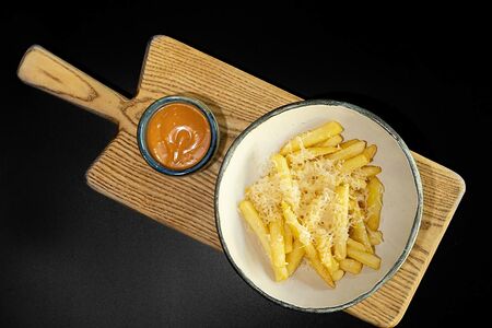 Трюфельный фри с пармезаном