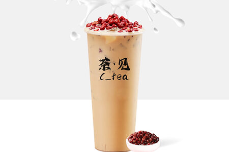 Молочный чай с фасолью