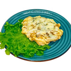 Филе куриное под шубкой из цукини