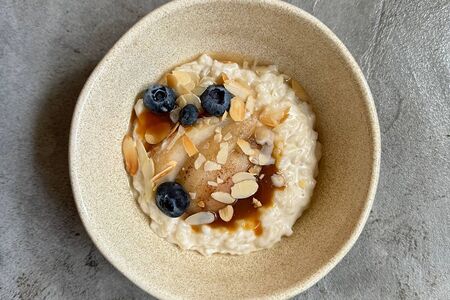 Рисовая каша на растительном молоке