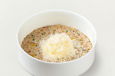 Каша из злаков с яйцом пашот