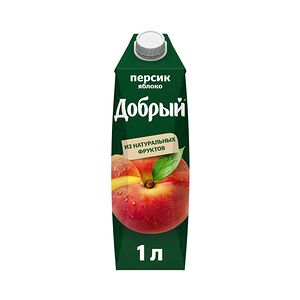 Сок Добрый персик-яблоко