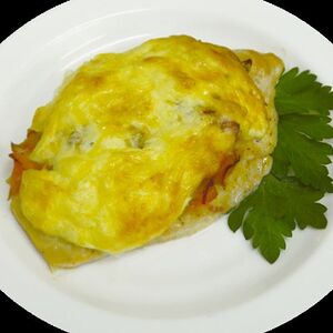 Куриная грудка с болгарским перцем