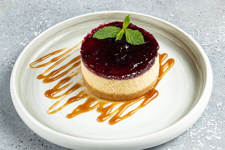 Чизкейк черника